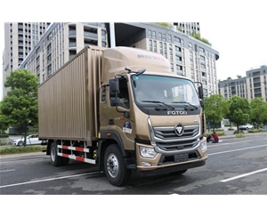 福田奧鈴9系  CTS 210馬力  6.8米排半廂式載貨車(chē)